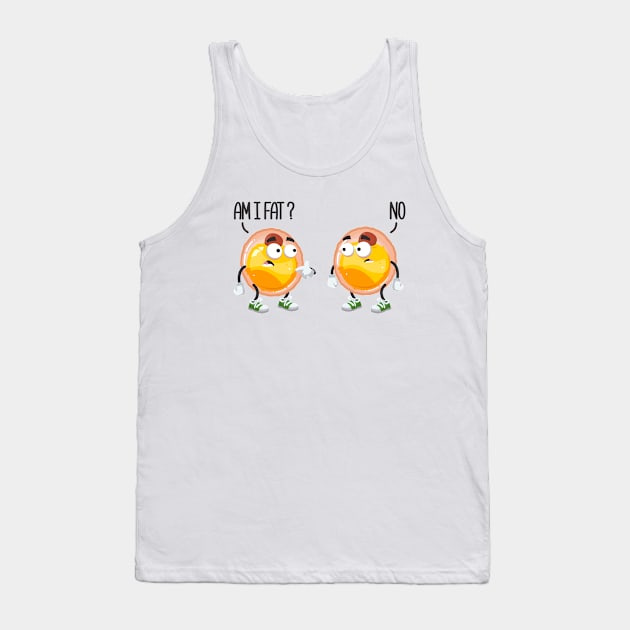 Am I Fat? No Tank Top by VizRad